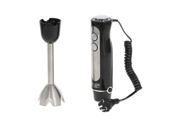 Adler AD 4625B, Upotettava sekoitin, 1500 W, Musta