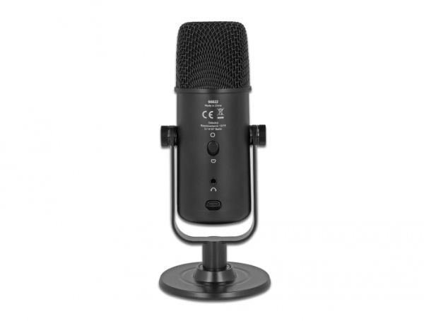 Delock - Mikrofon - USB - sortera