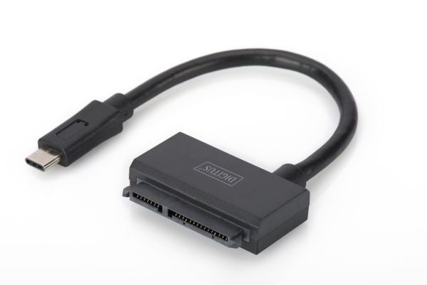 DIGITUS DA-70327 - Lagringskontroller - 2,5" - SATA 6Gb/s - USB 3.1 (Gen 2) - svart