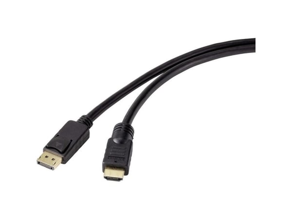 Renkforce RF-4581872, 15 m, HDMI Type A (Standard), HDMI Type A (Standard), Sort Renkforce RF-4581872, 15 m, HDMI Type A (Standard), HDMI Type A (Standard), Sort