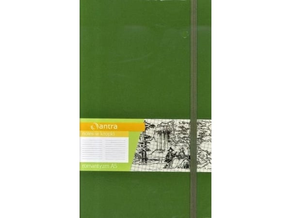Notatbok A5 prikker romantikk (244277)