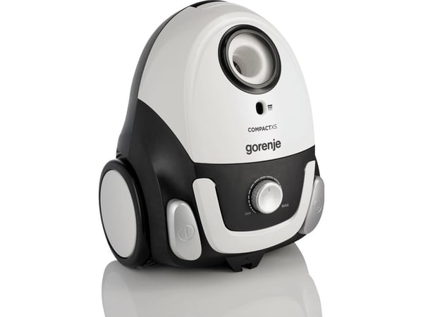 Gorenje VCEA11CXWII, 750 W, Sylindervakuum, Tørr, Støv pose, 2 l, HEPA