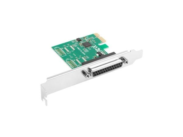 Lanberg PCE-LPT-001 - Parallelladapter - PCIe lavprofil - IEEE 1284
