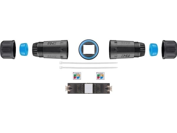 Goobay 44416, Cat6a, lajittelu, IP68, -20 - 85 °C, 28 mm, 122 mm