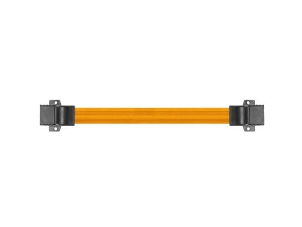 Lanberg - Nettverkkopler - RJ-45 (hunn) til RJ-45 (hunn) - CAT 5e - svart, oransje