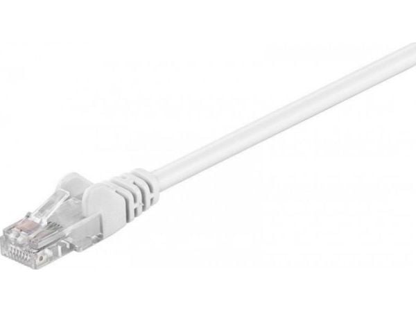 Goobay CAT 5-700 UTP White 7m, 7 m, Hvit