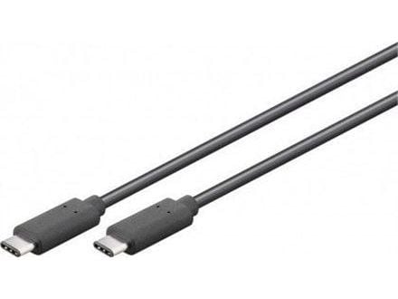 Goobay 66509, 3 m, USB C, USB C, USB 3.2 Gen 1 (3.1 Gen 1), 5 Gbit/sek., Sort