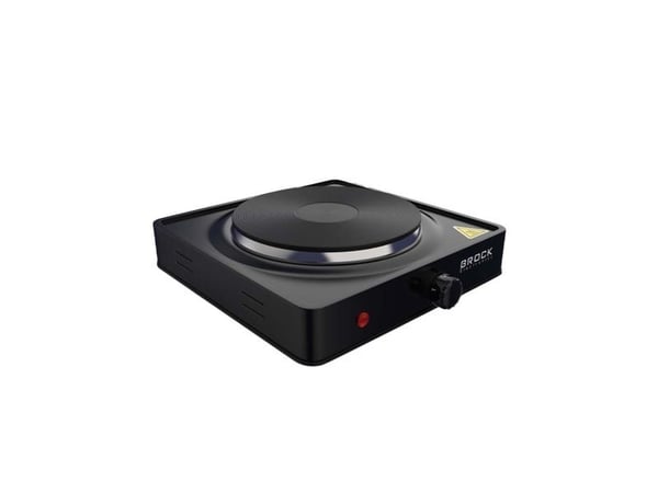 Brock Electronics EP 100 BK, Sort, Benkeplate, 1 zone(s), 1 zone(s), Rund, Elektrisk