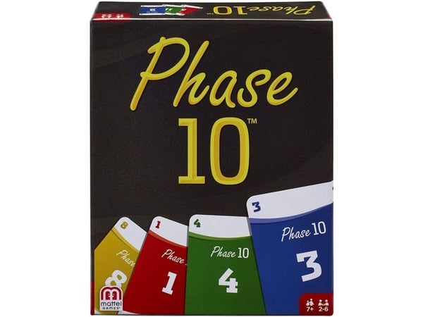 Mattel Games Phase 10, 7 År