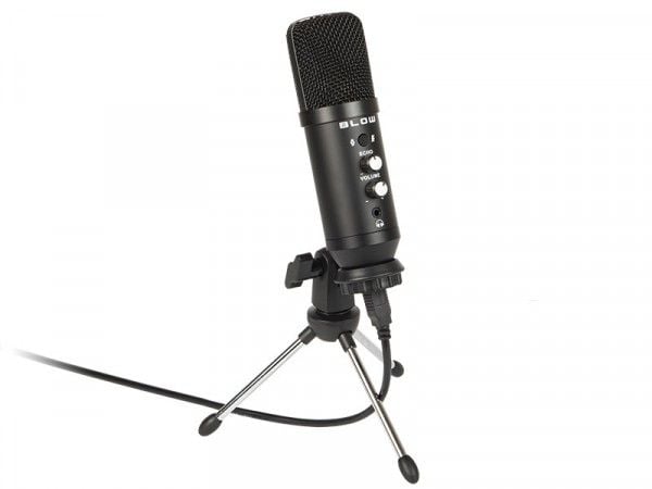 BLOW 33-051#, PC-mikrofon, -34 dB, 20 - 20000 Hz, 1000 O, 130 dB, Rotasjon