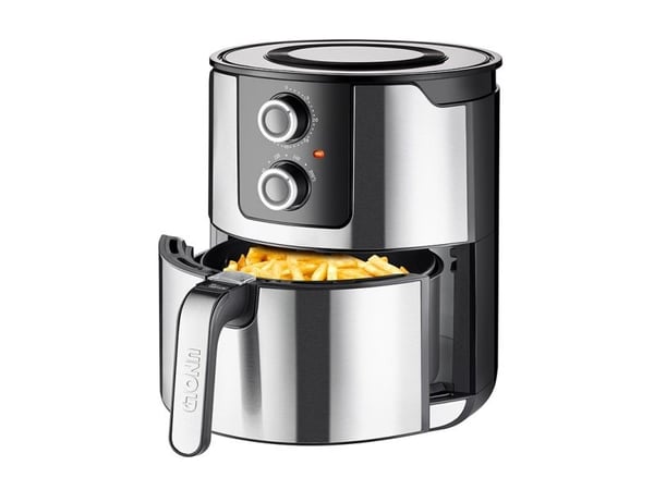 Unold 58655, Varmluftsfrityr, 5 l, 1 kg, 80 °C, 200 °C, 60 min