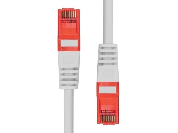 ProXtend - Koblingskabel - RJ-45 (hann) til RJ-45 (hann) - 1.5 m - 6 mm - UTP - CAT 6 - halogenfri, uten hindringer, flertrådet - grå