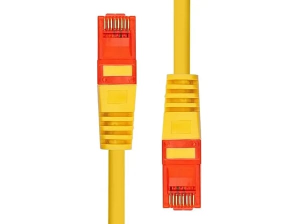 ProXtend 6UTP-02Y, 2 m, Cat6, U/UTP (UTP), RJ-45, RJ-45, Gult