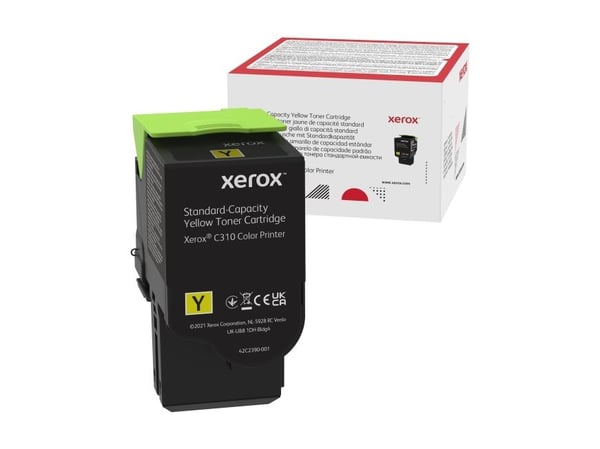 Xerox - Gul - original - tonerpatron - for Xerox C310/DNI, C310/DNIM, C310V_DNI, C310V_DNIUK, C315/DNI, C315V_DNI, C315V_DNIUK