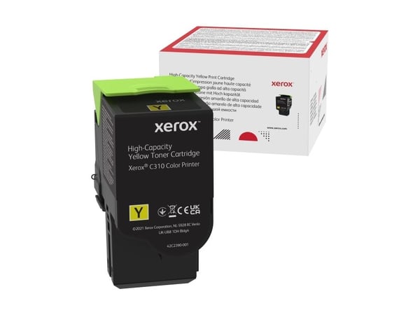 Xerox - Høykapasitets - gul - original - tonerpatron - for Xerox C310/DNI, C310/DNIM, C310V_DNI, C310V_DNIUK, C315/DNI, C315V_DNI, C315V_DNIUK