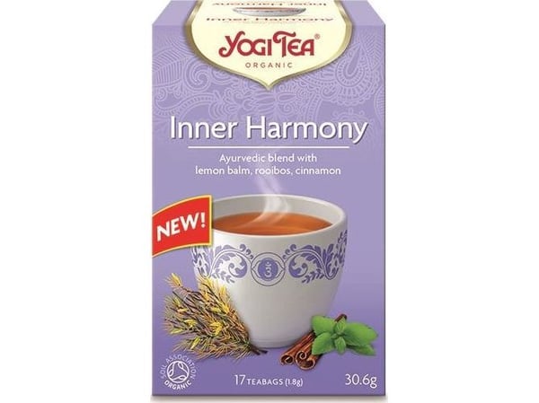 Økologisk ayurvedisk urt- og krydderte "Vidine harmonija" YOGI TEA, 30,6 g