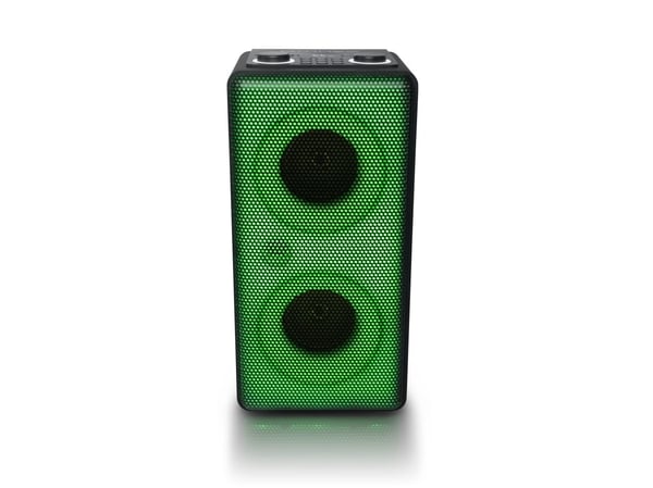 Muse M1808DJ, 150 W, Ledning & Trådløs, Svart, Rotasjon, LED, Multi