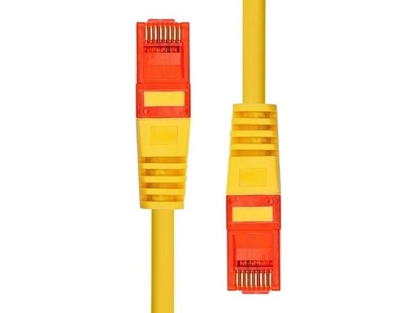 ProXtend 6UTP-03Y, 3 m, Cat6, U/UTP (UTP), RJ-45, RJ-45, Gult