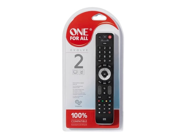 One for All Evolve 2 - Universal fjernkontroll - infrarød