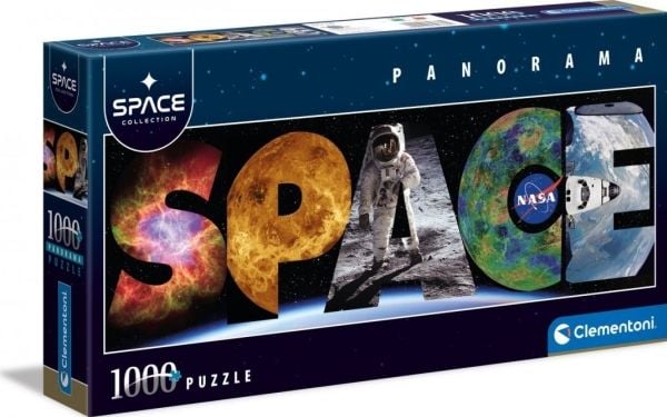 Clementoni Space Collection Panorama - Avaruus - puslespil - 1000 stykker