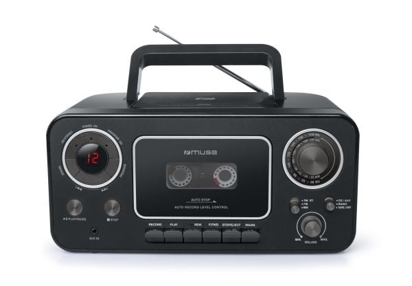 Muse M-182 RDC, Analog, FM, MW, Spiller, CD, CD-R, CD-RW, Gjenta alt, Repeter en, LED