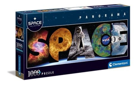 Clementoni Space Collection Panorama - Avaruus - puslespil - 1000 stykker