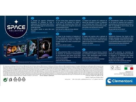 Clementoni Space Collection Panorama - Avaruus - puslespil - 1000 stykker