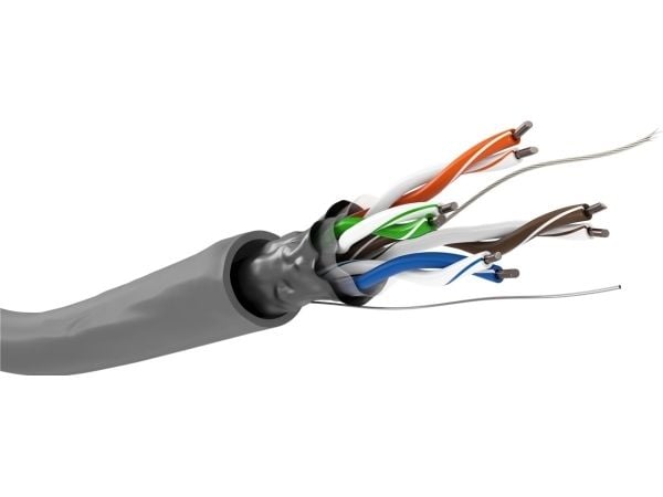 Goobay CAT 5 SOLID FTP harmaa CCA, 100m, 100 m, 100 m