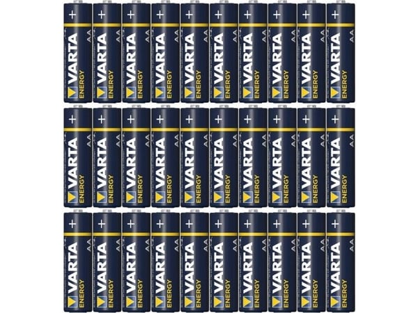 Varta Energy 04106 - Batteri 30 x AA-type - Alkalisk
