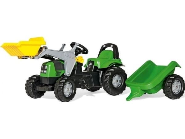 rolly toys rollyKid Deutz-Fahr, 2,5 år, 4 hjul, Svart, Grønn