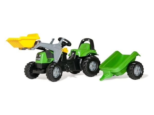 rolly toys rollyKid Deutz-Fahr, 2,5 vuosi/vuosia, 4 renkaita, Musta, Vihreä