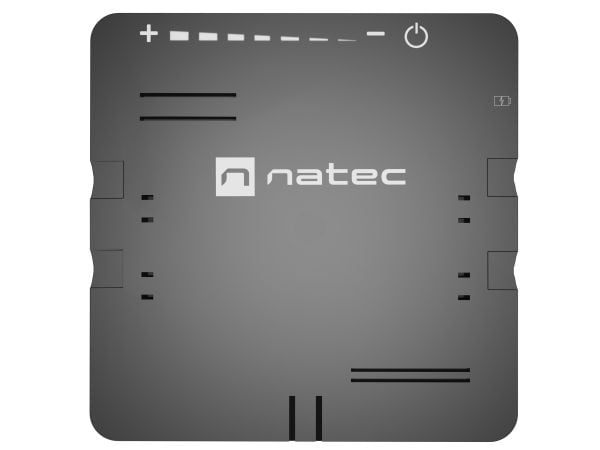 NATEC Alfama LED Color, 5 W, 49 lamppu(a), LED, 6500 K, 6500 K, Musta