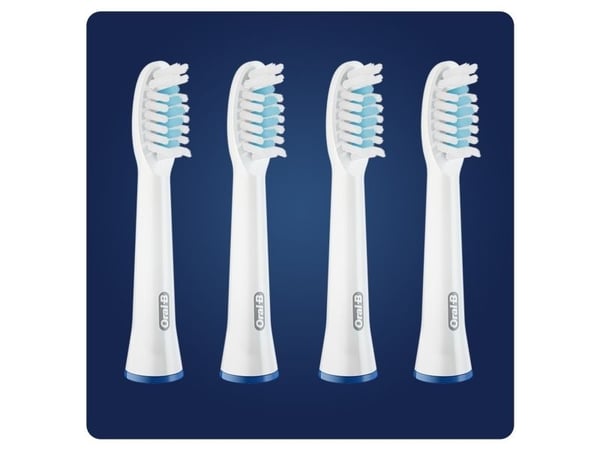 Oral-B Pulsonic Sensitive, 4 stykker, Hvit, Oral-B, Pulsonic