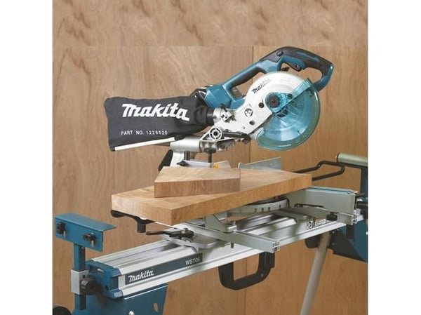 Makita - Gjæringssagstativ - for flis, skirting boards - lengde: 2250 mm - for Makita LS0714, LS1040, LS1216, MLS100