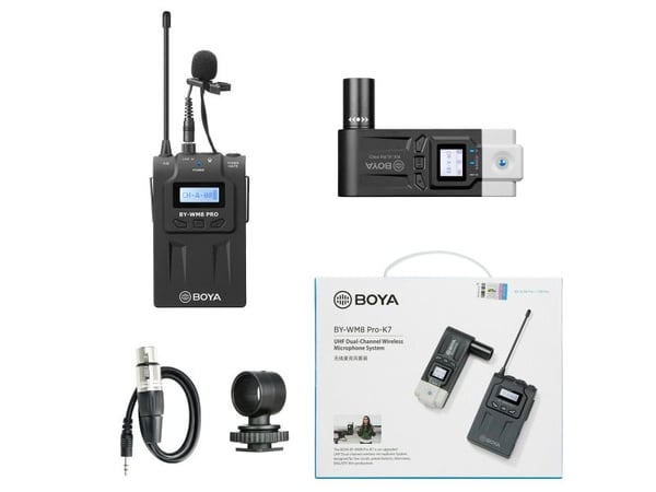 BOYA BY-WM8 Pro-K7 - Mikrofonijärjestelmä