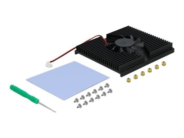 Delock PCI Express x8/x16 Card > 4 x internal NVMe M.2 Key M - Diskkontroller - M.2 - M.2 Card - PCIe 3.0 x16