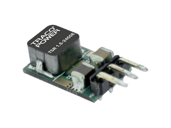 TracoPower TSR 1.5-2450E DC/DC-tasapainotin 1500 mA 1.5 W +5.0 V/DC