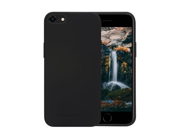 dbramante1928 - Baksidedeksel for mobiltelefon - 100 % resirkulert plast - nattsvart - for Apple iPhone 7, 8, SE (2nd generation)