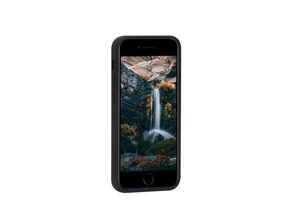 dbramante1928 - Baksidedeksel for mobiltelefon - 100 % resirkulert plast - nattsvart - for Apple iPhone 7, 8, SE (2nd generation)