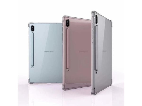 eSTUFF - Baksidedeksel for nettbrett - termoplast-polyuretan (TPU) - blank - for Samsung Galaxy Tab S7+