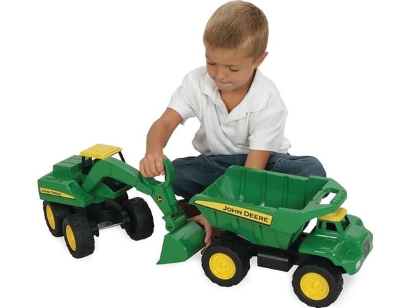 Tomy John Deere Big Scoop Excavator, Grävmaskin, inomhus, 3 År, Plast, Grön, Gul