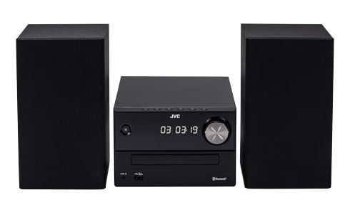 JVC UX-C25DAB, Hjemmelydanlegg (mikro), Svart, 1 disker, 14 W, 30 - 20000 Hz, DAB+, FM