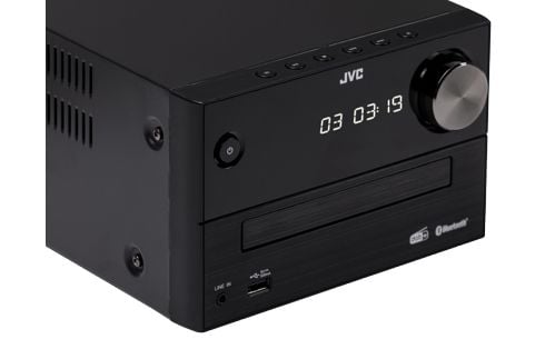 JVC UX-C25DAB, Hjemmelydanlegg (mikro), Svart, 1 disker, 14 W, 30 - 20000 Hz, DAB+, FM