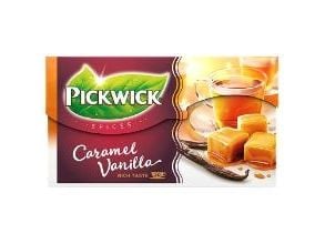 Pickwick Caramel Vanilla - 20 portionspåsar - Rainforest Alliance - karamell/vanilj