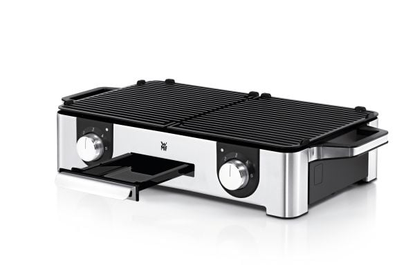 WMF LONO Master Grill - elektrisk grill - bord - 2400W - rustfritt stål (0415280011)
