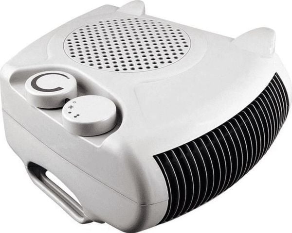 VOLTENO värmefläkt TYST-TØVEL 1000W/2000W