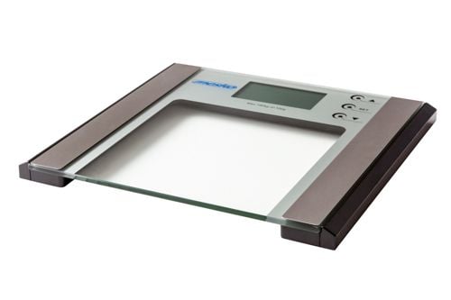 Mesko Home MS 8146, Elektronisk personvekt, 180 kg, Sølv, Gjennomsiktig, kg, firkant, Glass