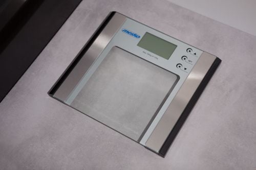 Mesko Home MS 8146, Elektronisk personvekt, 180 kg, Sølv, Gjennomsiktig, kg, firkant, Glass