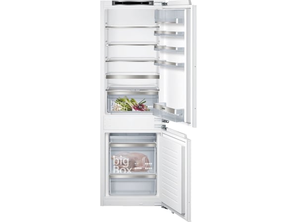 Siemens iQ500 KI86SADE0, 266 L, SN-ST, 36 dB, 7 kg/24h, E, Valkoinen
