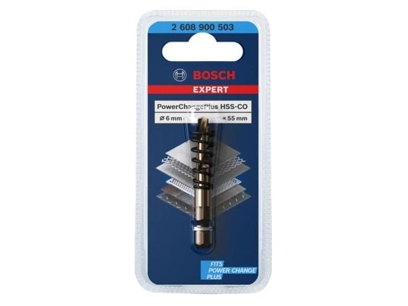 Bosch Expert Power Change Plus - Prøvebor - for rustfritt stål, blikk, stainless steel sheets - 6 mm - heksagonal - lengde: 55 mm